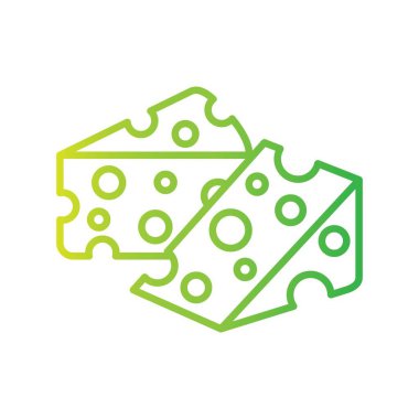 Peynir Yaratıcı Simgeleri Tasarımı