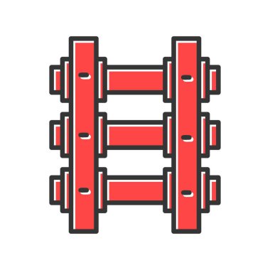  Tren İzleri Yaratıcı Simgeler Desig