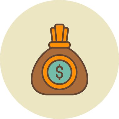 Money Bag Creative Icons Desig