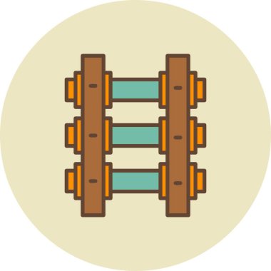  Tren İzleri Yaratıcı Simgeler Desig