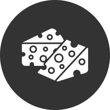 Peynir Yaratıcı Simgeleri Tasarımı