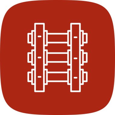  Tren İzleri Yaratıcı Simgeler Desig