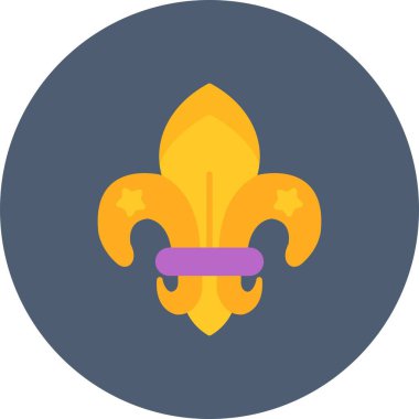 Fleur De Lis Yaratıcı Simgeler Tasarımı