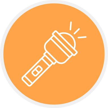 Flashlight Creative Icons Desig