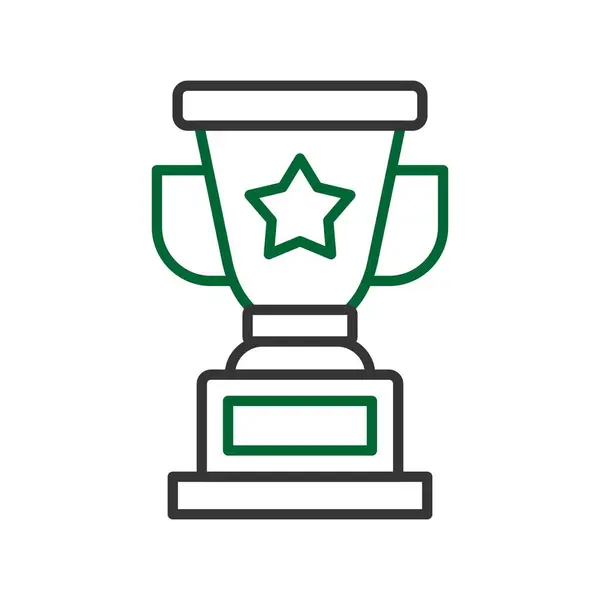 Trophy Creative Icons Desig — Stock Vector