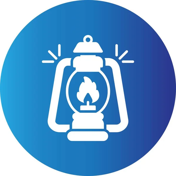 Lantern Creative Icons Desig — Stockvector