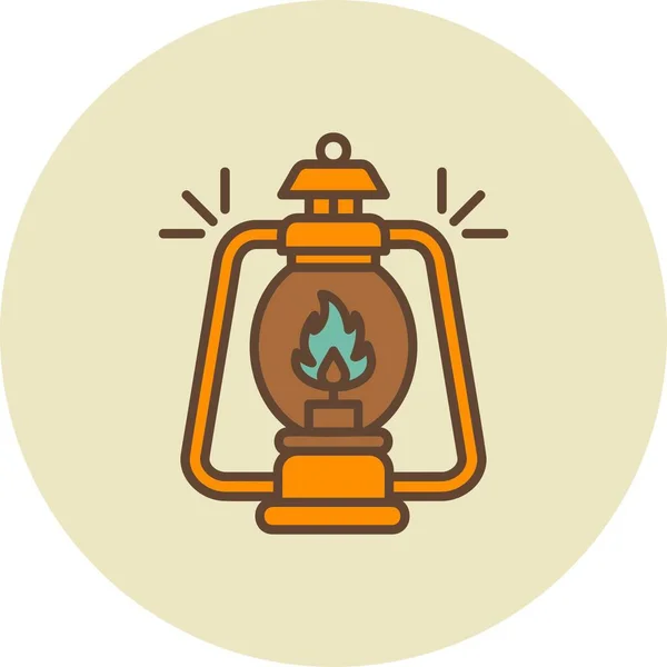 Lantern Creative Icons Desig — 스톡 벡터