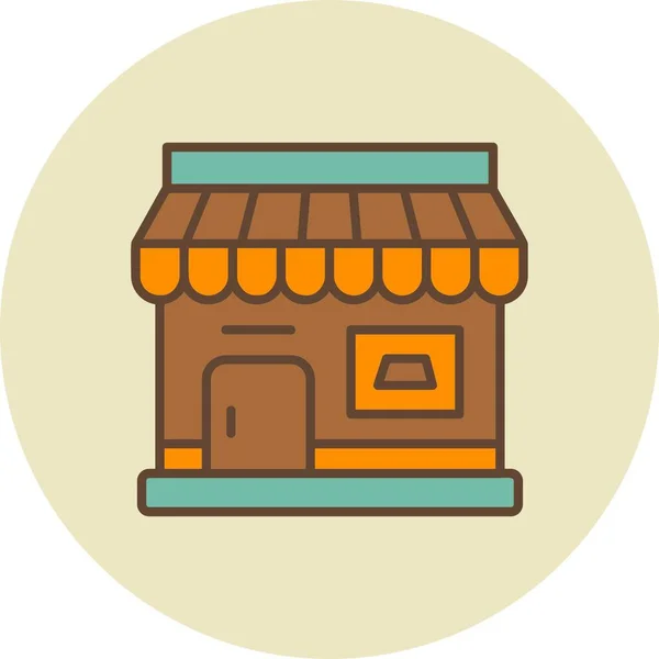 Shop Creative Icons Desig — Wektor stockowy