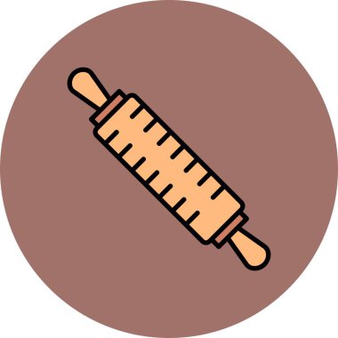 Rolling Pin Creative Icons Desig