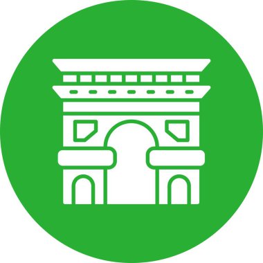 Ark De Triomphe Yaratıcı Simgeler Tasarımı