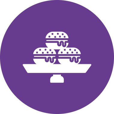  Macaron Yaratıcı Simgeler Tasarımı