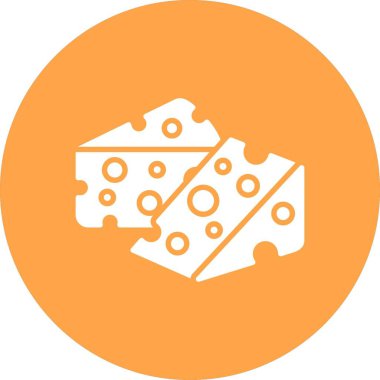 Peynir Yaratıcı Simgeleri Tasarımı