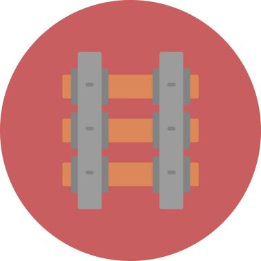  Tren İzleri Yaratıcı Simgeler Desig