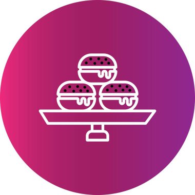  Macaron Yaratıcı Simgeler Tasarımı