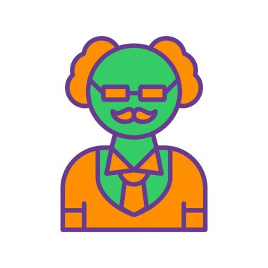 Profesör Yaratıcı Simgeler Tasarımı