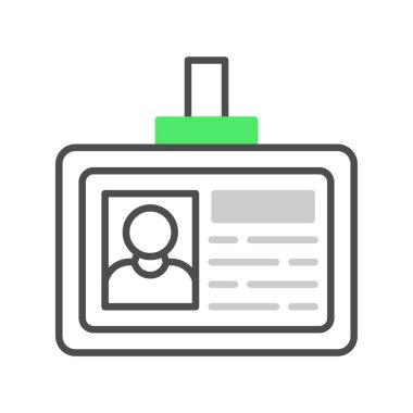 Id Card Creative Icons Desig