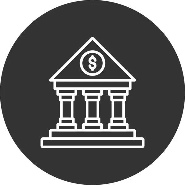 Bank Creative Icons Desig — Stockvektor