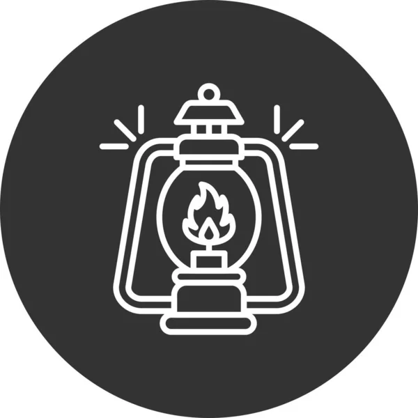 Lantern Creative Icons Desig —  Vetores de Stock
