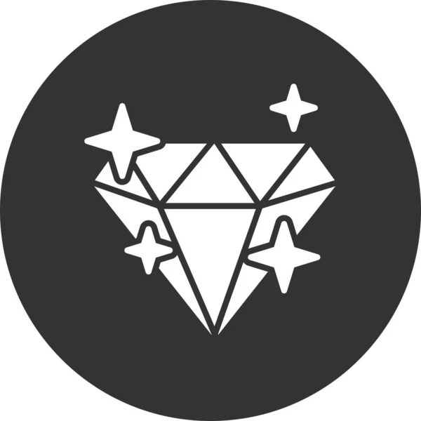 Diamond Creative Icons Desig — Vector de stock