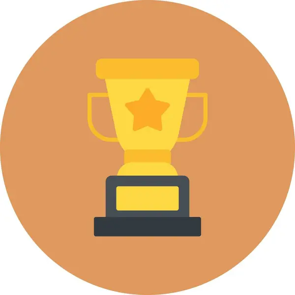 Trophy Creative Icons Desig — Stockvektor