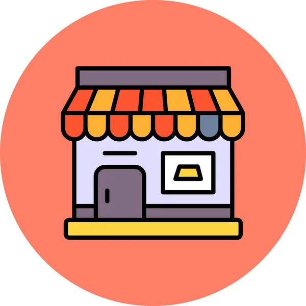 Shop Creative Icons Desig — 图库矢量图片