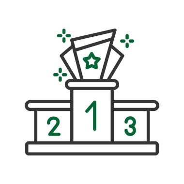 Podyum Yaratıcı Simgeler Tasarımı