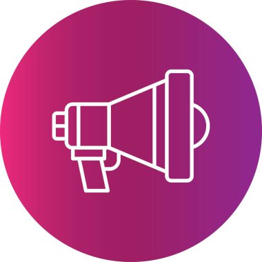 Megaphone Creative Icons Desig