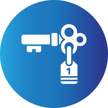 Kapı Anahtarı Yaratıcı Simgeler Tasarımı