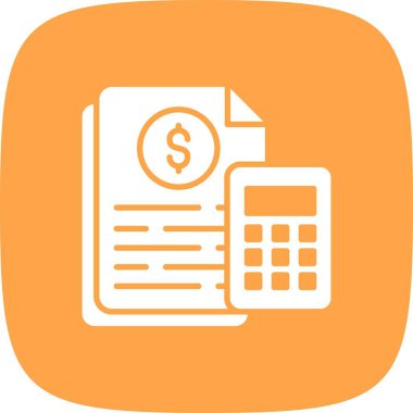 Muhasebe Yaratıcı Simgeleri Tasarımı