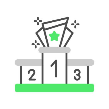 Podyum Yaratıcı Simgeler Tasarımı