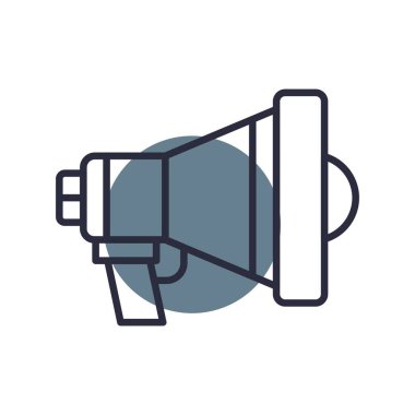 Megaphone Creative Icons Desig