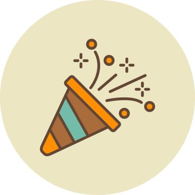 Confetti Creative Icons Desig
