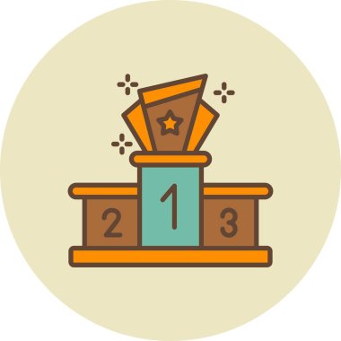 Podyum Yaratıcı Simgeler Tasarımı