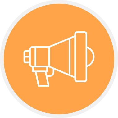 Megaphone Creative Icons Desig