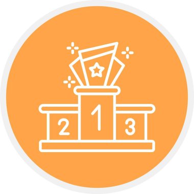 Podyum Yaratıcı Simgeler Tasarımı