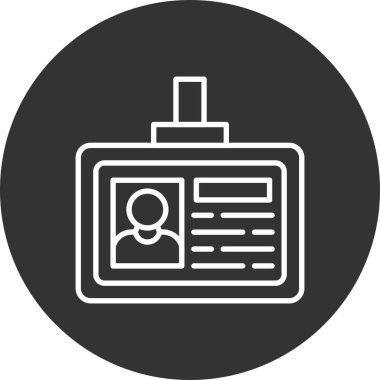 Id Card Creative Icons Desig