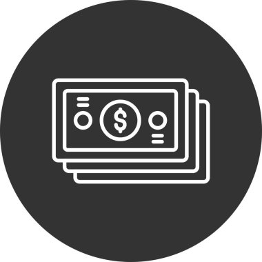 Banknotes Yaratıcı Simgeler Masası