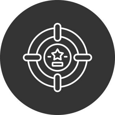 Target Creative Icons Desig