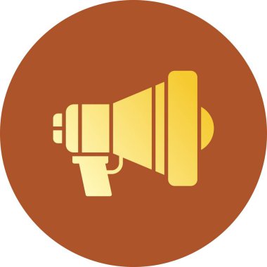 Megaphone Creative Icons Desig