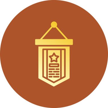 Pankart Yaratıcı Simgeler Tasarımı