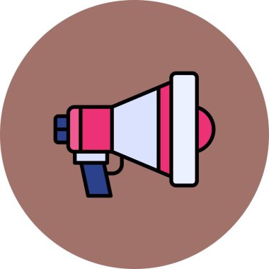 Megaphone Creative Icons Desig