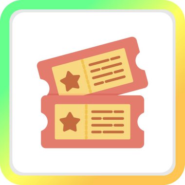 Ticket Creative Icons Desig
