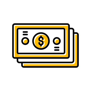 Banknotes Yaratıcı Simgeler Masası