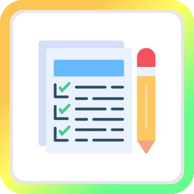  Sınav Yaratıcı Simgeleri Tasarımı