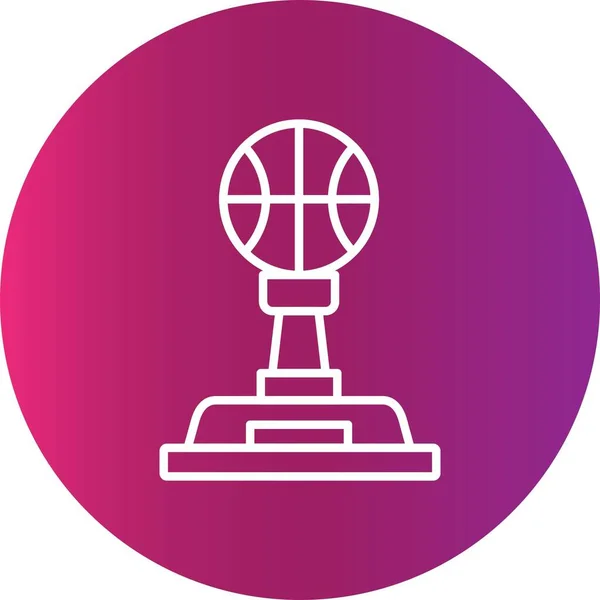 Diseño Iconos Creativos Del Baloncesto — Vector de stock