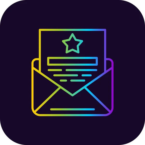 Letter Creative Icons Desig — Stockvector