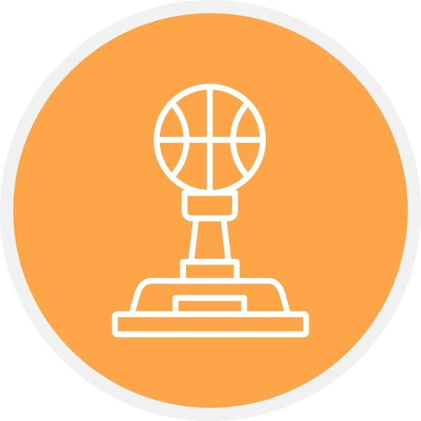 Basketball Icônes Créatives Desig — Image vectorielle