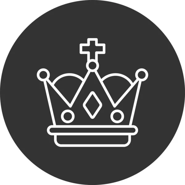 Креативні Ікони Crown Desig — стоковий вектор
