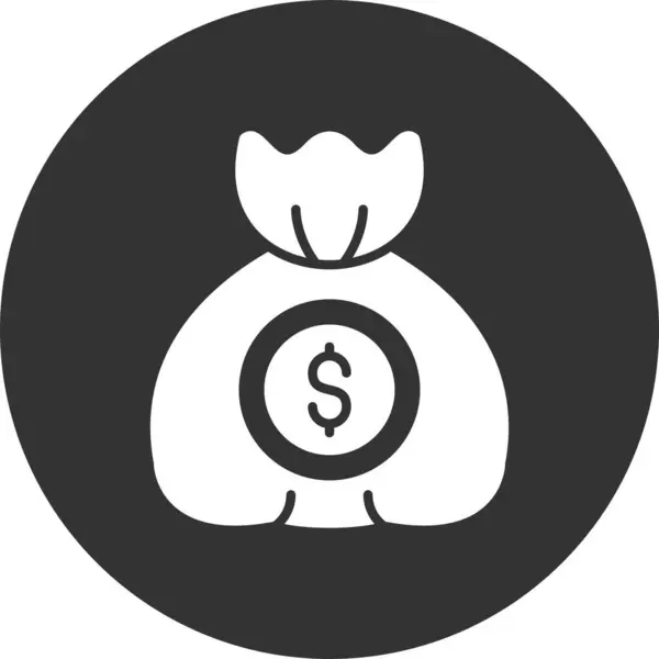 Money Bag Creative Icons Desig — Stockvector