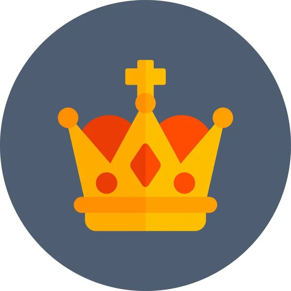Corona Iconos Creativos Desig — Vector de stock